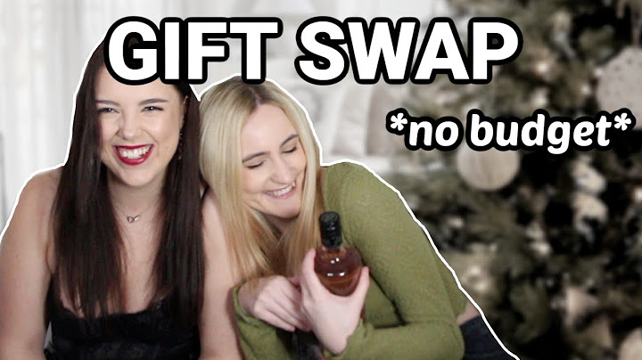*NO BUDGET* Christmas Gift Swap With My Best Friend!