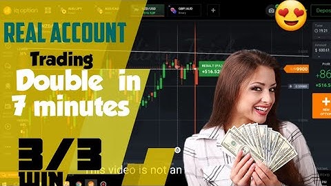 IQ option real account trading | REAL Account IQ Options Strategy 99% Win Rate 2020