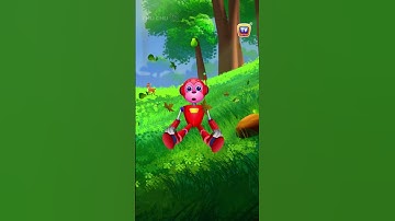 Five Little Monkeys #Shorts #ChuChuTV #NurseryRhymes #KidsSongs #numbers  #fivelittlemonkeys