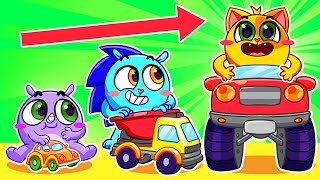 Baby Car Vroom Song | Songs For Kids &amp; Nursery Rhymes by Muffin Socks