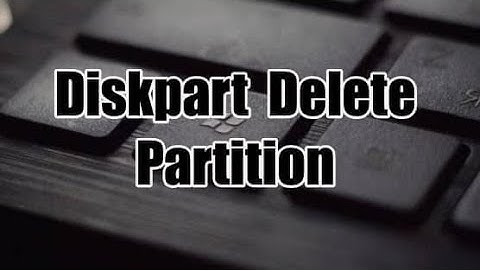 How to Delete and Add windows unallocated space partition