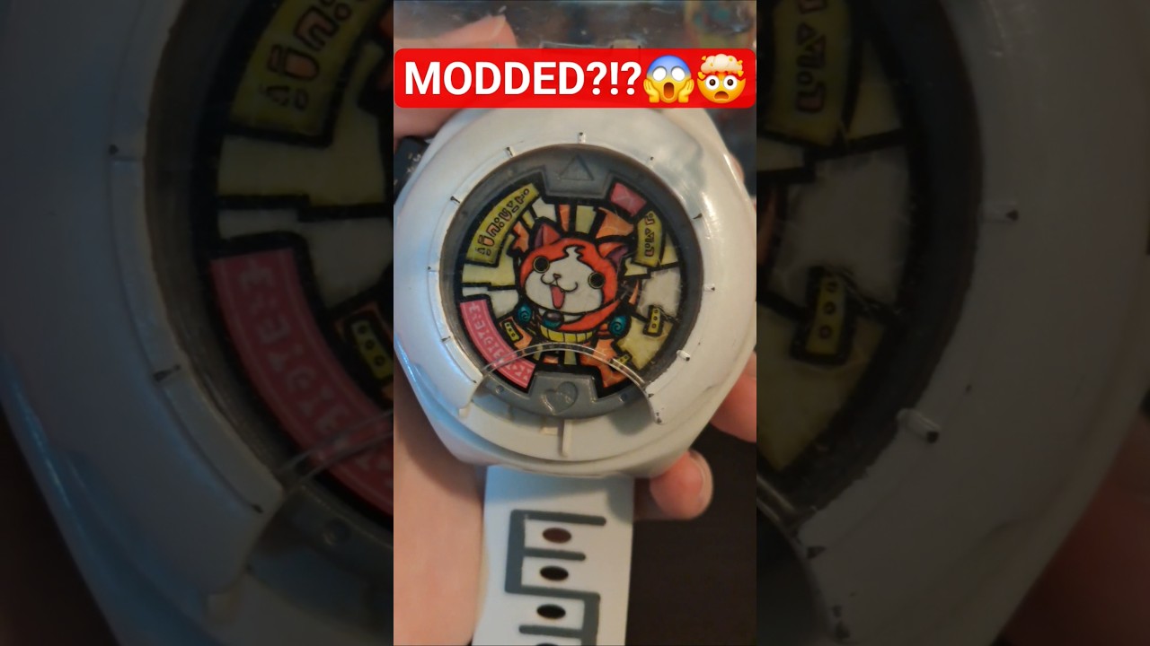 I MODDED MY YO-KAI WATCH?!?!?😱 