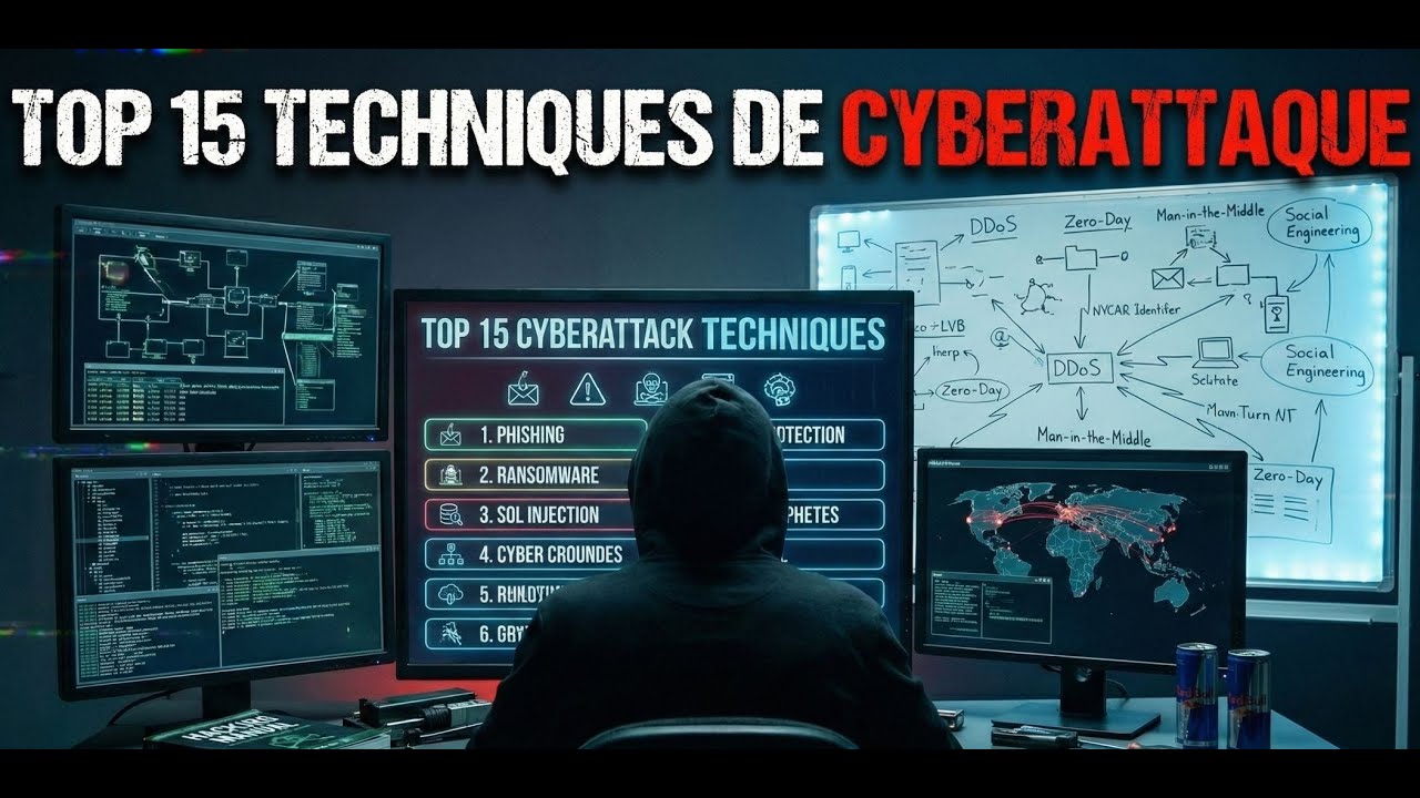 Piratage : Les 15 techniques de hacking à ne plus ignorer