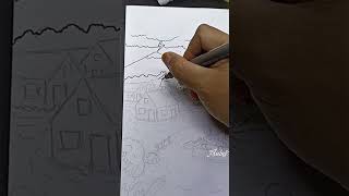 #art #colouring#drawing #menggambar #belajarmewarnai #fyp #bencanaalam #sketsa#banjir#prayforsumatra