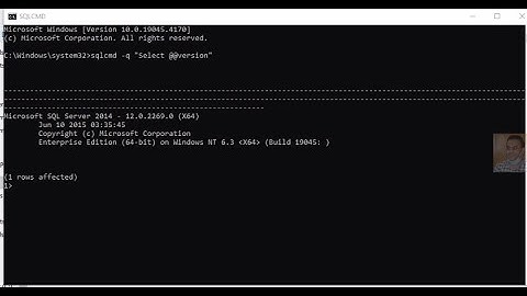 How to exit from sqlcmd in Command prompt?