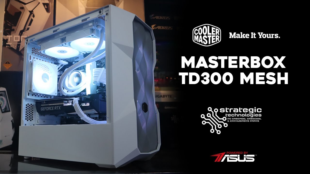 Gaming PC | Cooler Master TD300 Mesh White | Intel Core i5 12400F | NVIDIA  Geforce RTX 3060