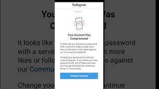 Your account was compromised | your account was compromised instagram problem in hindi 2023