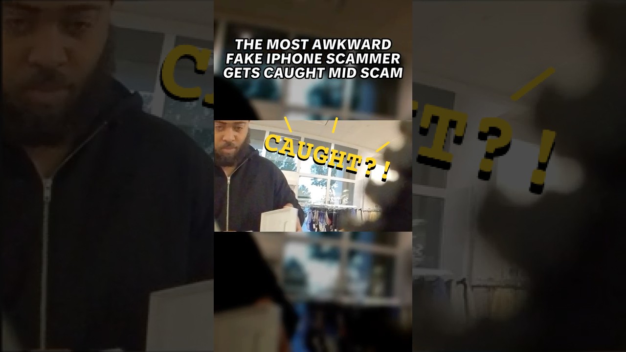AWKWARD SCAMMER CAUGHT UP IN $1000 SCAM!