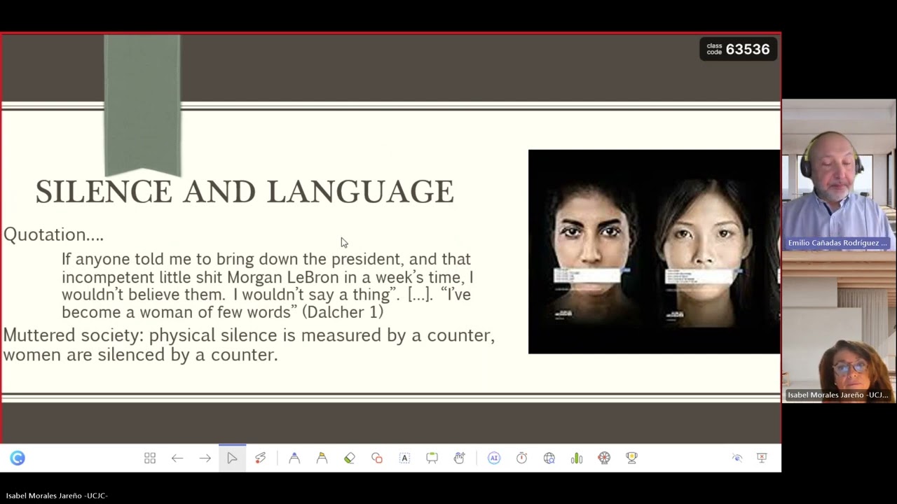 Isabel Morales and Emilio Cañadas - The 21st century dystopian novel by Christina Dalcher