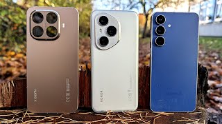 Xiaomi 15T Pro vs Honor 400 Pro vs Samsung Galaxy S25 FE Camera Comparison Wealth