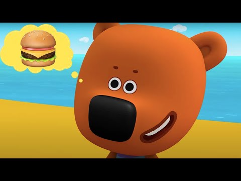 Мультик 🐻 Ми-Ми-Мишки  - ТОП 10! 🧸  Мишки на кухне! 🍕🍔  Самые вкусные серии