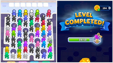 Bus jam Level 148 Walkthrough Solution 