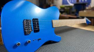 Modding a Kiesel electric guitar | Nitro respray and new pickup