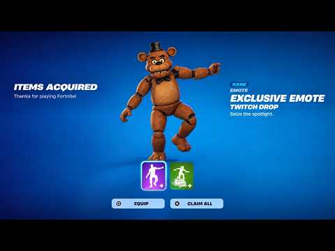 MORE FNAF LEAKS + FREE EMOTES - Fortnite