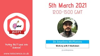 Dr. Jon McPhetres | Working with R Markdown