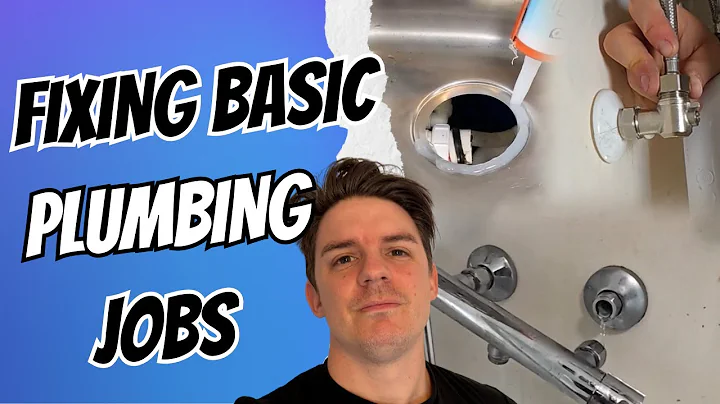 Fixing basic plumbing jobs