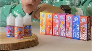 ليكود مصري .. بريميم ؟! 🤔 الفيديو الكامل ل اشهر فليفرات vape station salt 👌🥶