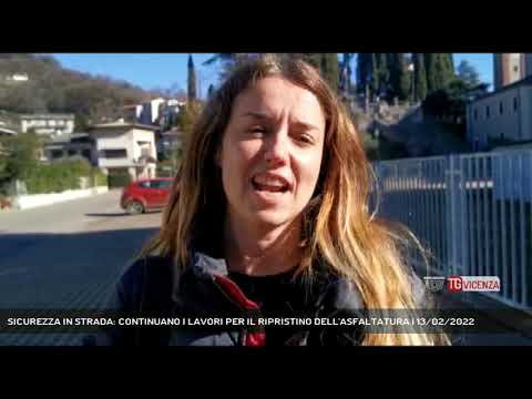 SICUREZZA IN STRADA: CONTINUANO I LAVORI PER IL RIPRISTINO DELL'ASFALTATURA | 13/02/2022