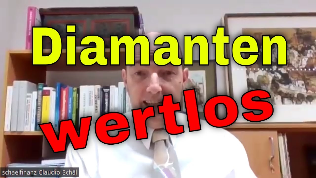 Diamanten sind nichts mehr wert - unglaublicher Preisverfall