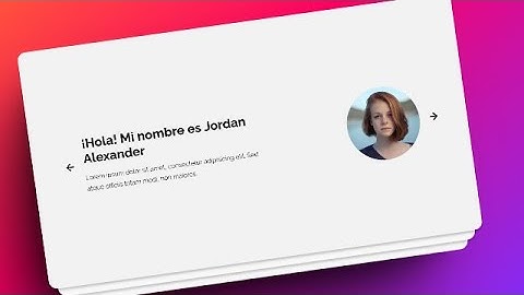 ✔️ CREA un SLIDER con HTML CSS y JAVASCRIPT [TUTORIAL]