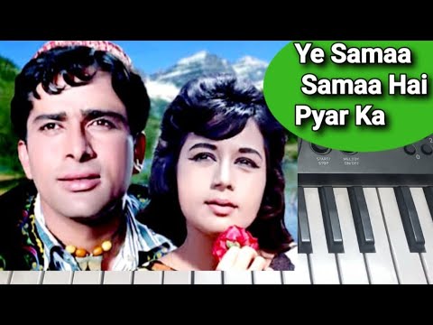 Ye Samaa Samaa Hai Pyar Ka#Song#Lata Mangeshkar#piano#mescallinone