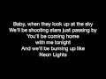 Demi Lovato - Neon Lights w/Lyrics