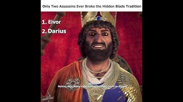 Only Darius & Eivor Broke the Hidden Blade Tradition #assassinscreedvalhalla #assassinscreed #gaming