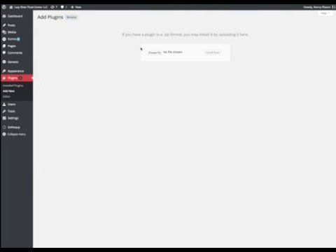 How to install and activate a plugin on WordPress from a Zip File on your Computer