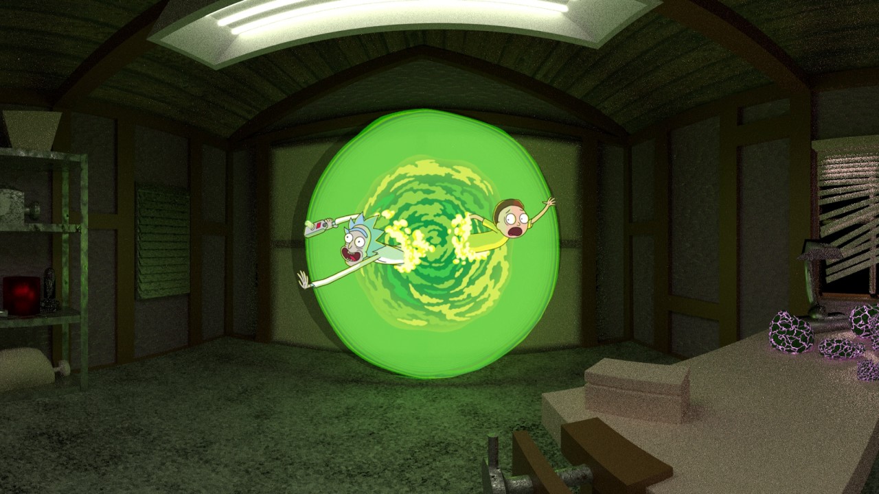 Rick and Morty Garage 360 - YouTube