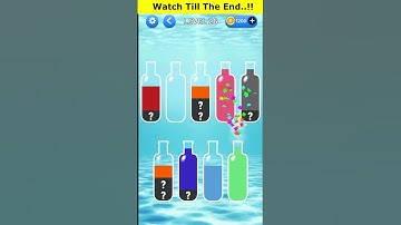 Water Sort Puzzle Color Sorting Game Level 26 #shorts #ytshorts  #watersortpuzzle  #youtubeshorts