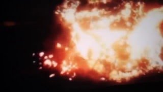 Destruction of starkiller base from the force awakens. WITHOUT THE ORIGINAL AUDIO