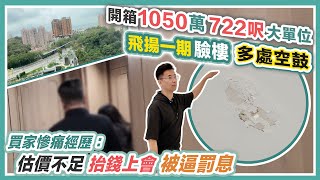 飛揚一期驗樓全屋多處空鼓建期按揭陷阱估價跌兩成被逼抬錢上會罰大額利息被追差價發展商劈價後遺症黑糯米開箱【中文字幕】