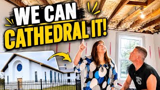 Plans Changed We Didn’t Expect This | Schoolroom to Bedroom Demo | 1940’s Church To Home Renovation 
