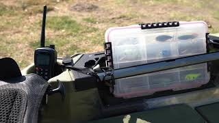 2019 Hobie Outback - Cockpit Organization for Bass Fishing