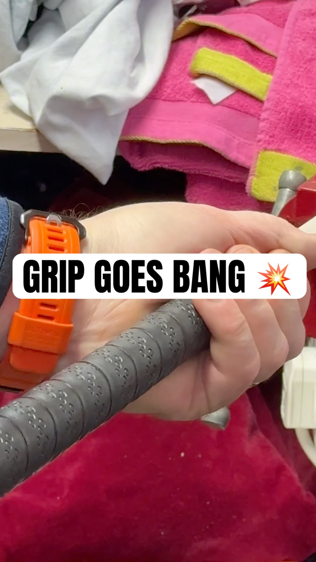 BLOWING OFF and ON GOLF GRIPS! ??? #golf