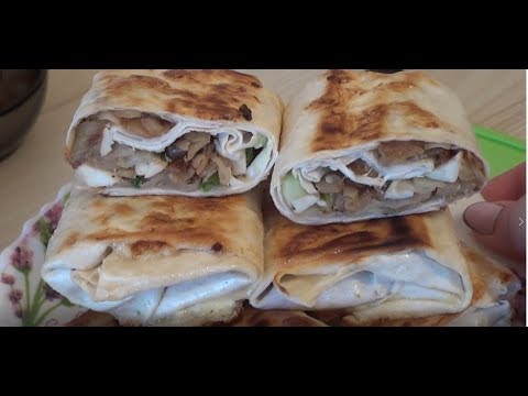 БЫСТРЫЕ ПИРОЖКИ ИЗ ЛАВАША