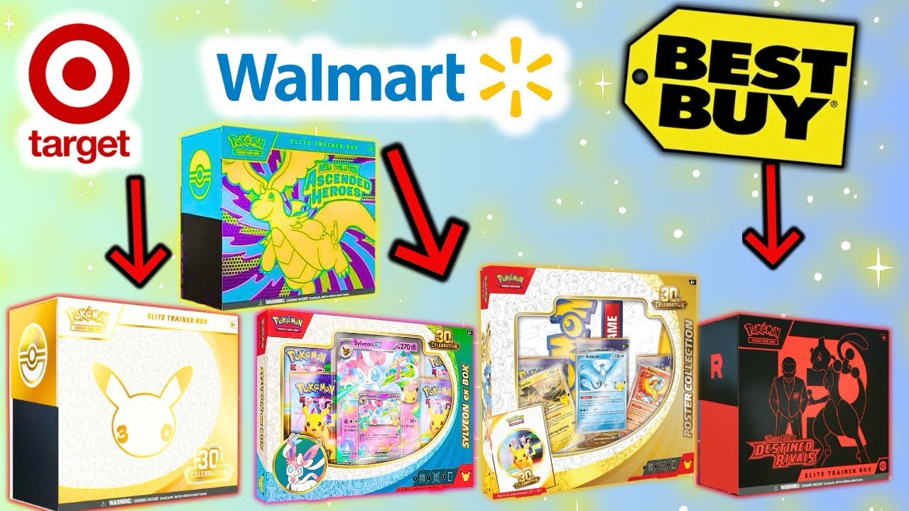 NEW Walmart & Target Pokemon Cards Dropping SOON! Find Out When