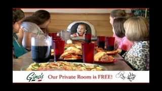 Gino's Pizza Inn - TV Commercials