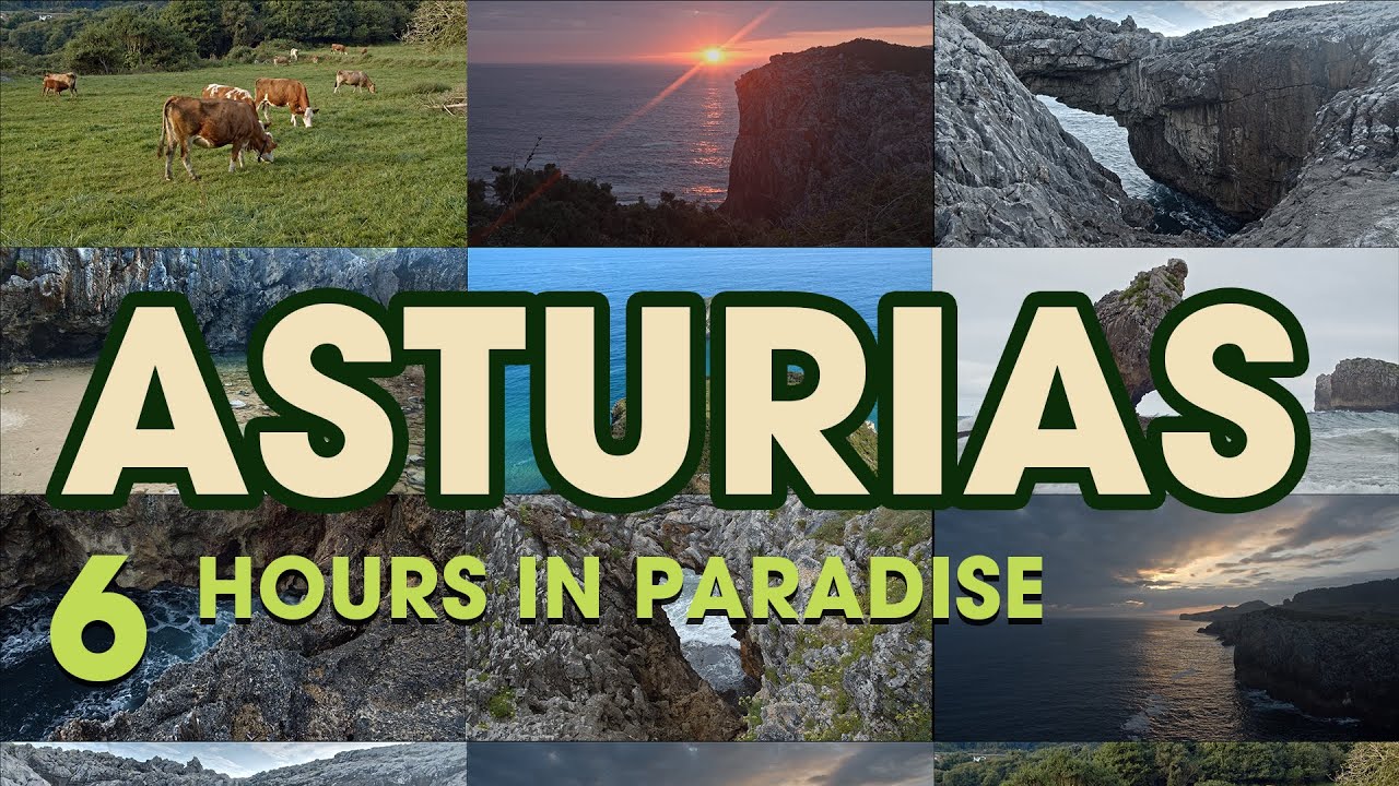 6 Hours in the Paradise of Buelna, Llanes Asturias, relaxing nature meditation video, 4K quality