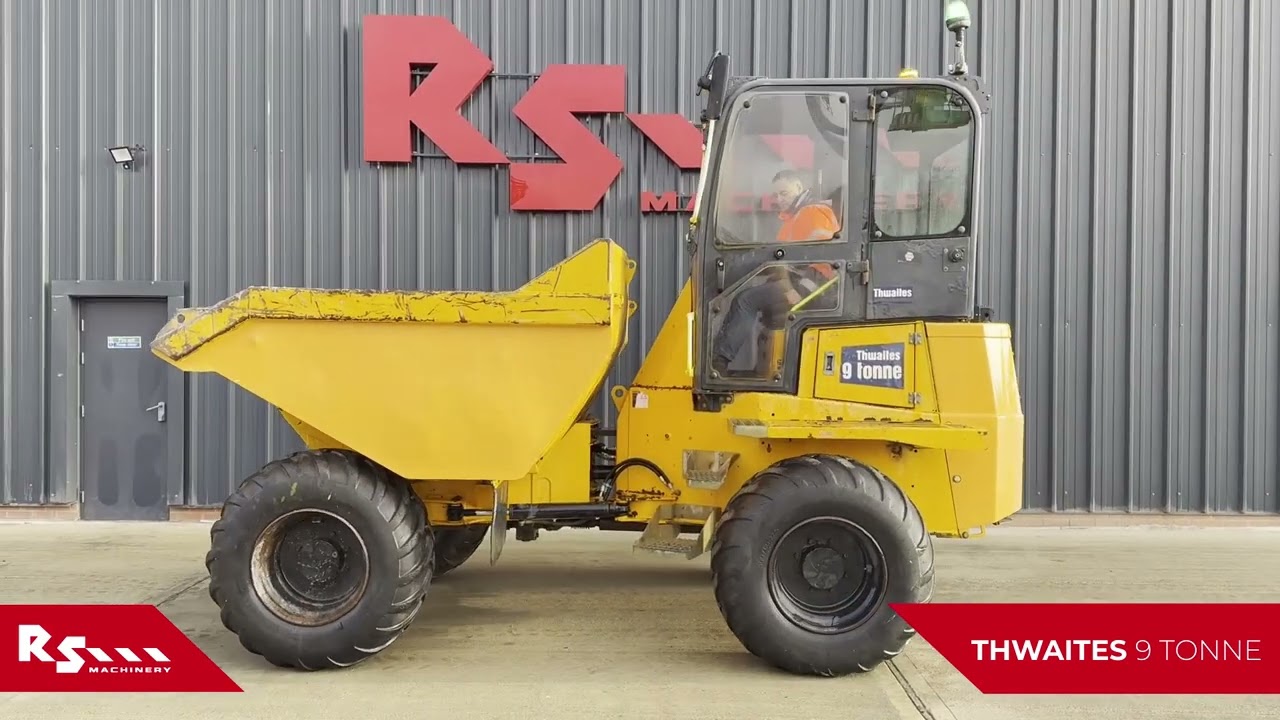 THWAITES 9 TONNE - 9 TON DUMPER - RS MACHINERY HIRE AND SALES