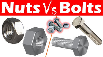 Differences Between Nuts and Bolts.