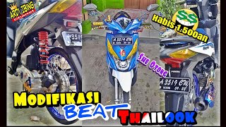 Modifikasi Beat 2018 Thailook Modif Simpel Elegan