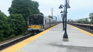Long Island Rail Road M7 express at Lynbrook Station.