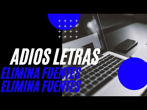 Video: Cómo Eliminar Una Fuente Grande