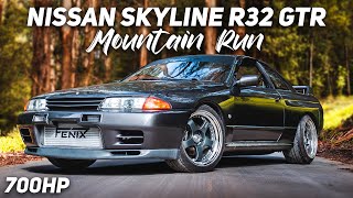 700HP Nissan Skyline R32 GTR Drive Up Mountain RB26 With External Screamer - Pure Sound!