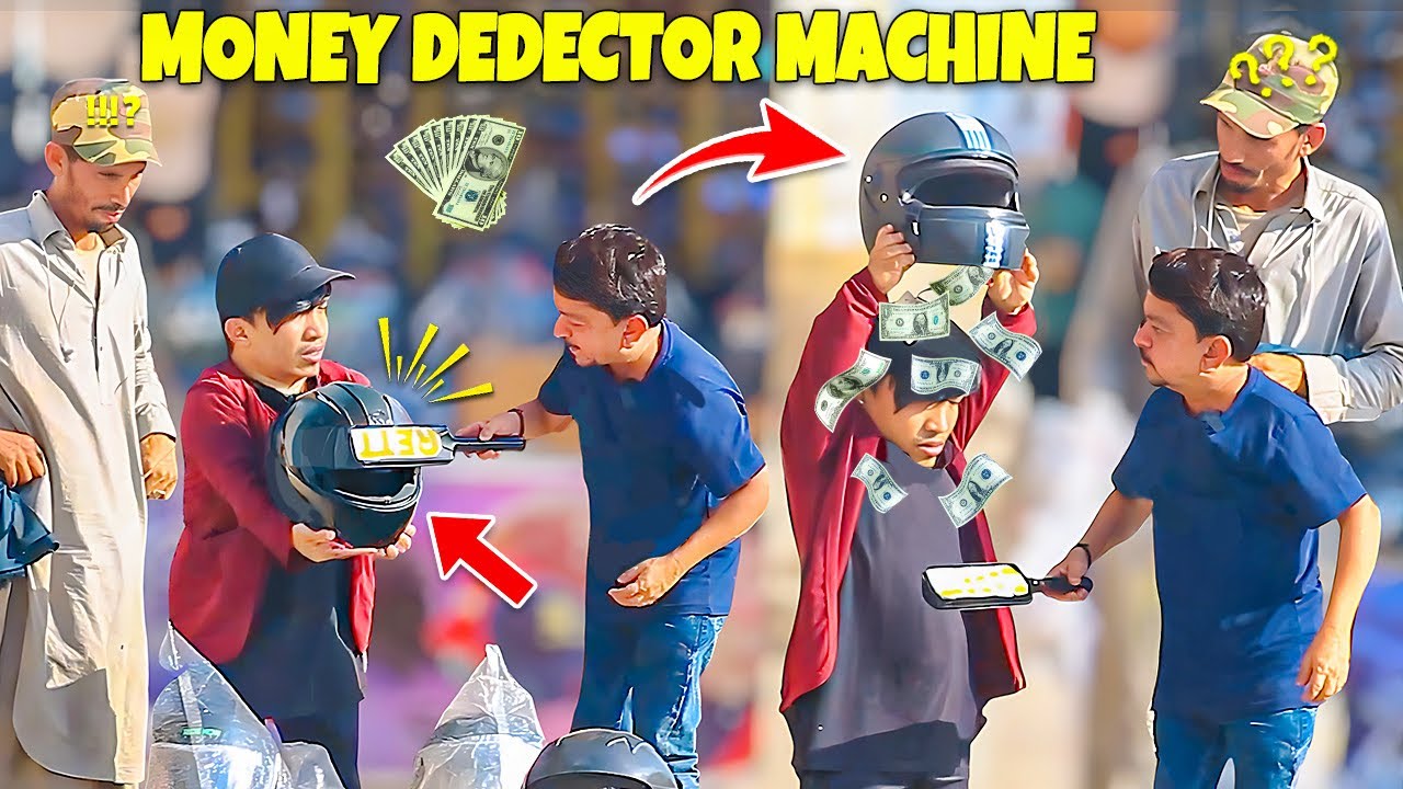 Money Detector Machine - Funny Reactions | @New talent