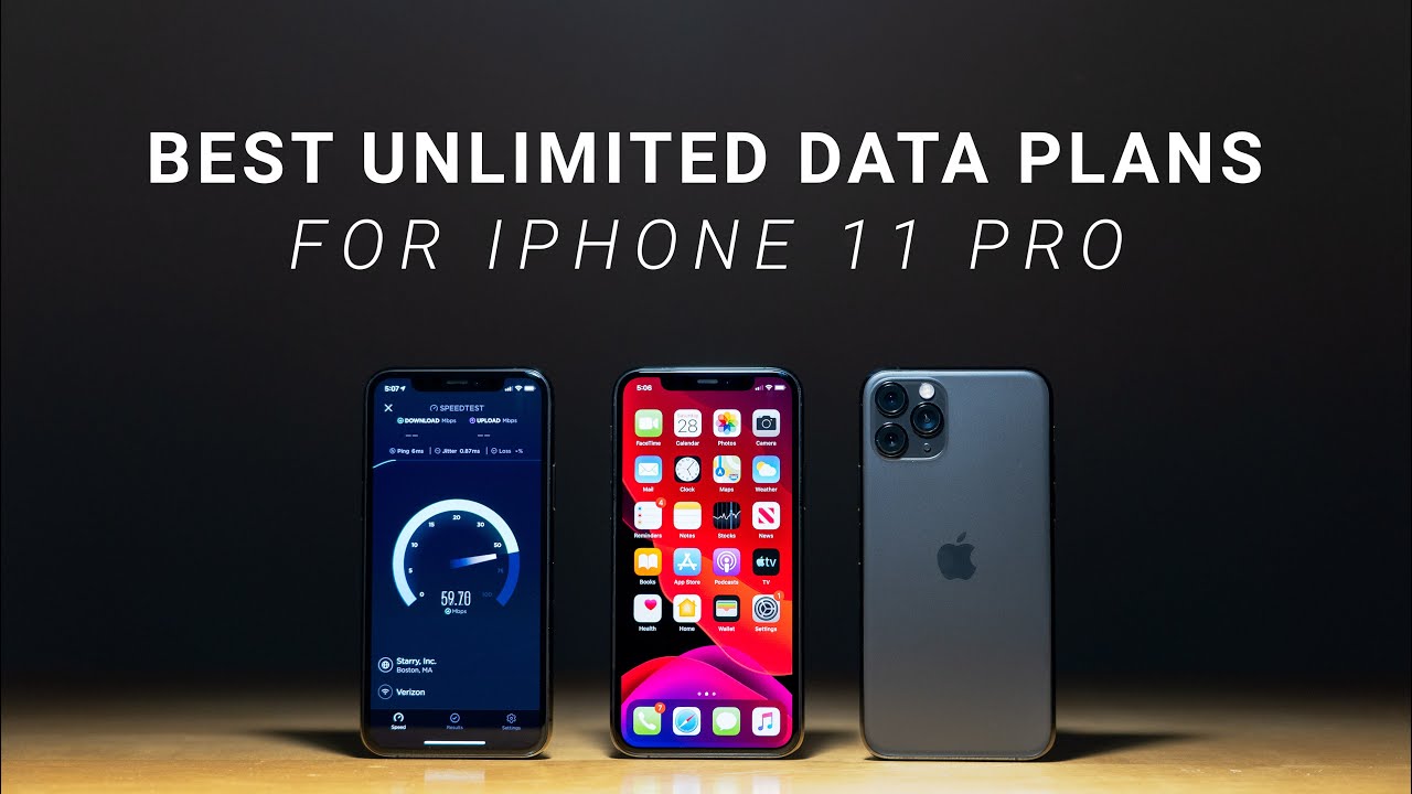 Best Unlimited Data Plans For IPhone 11 Pro YouTube