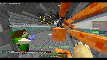 Player Using Killaura against mobs on Mc-central Prison Realm 1