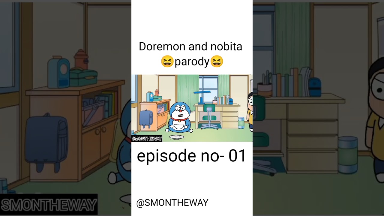 😆 Doremon and Nobita parody 😆 episode no-01   #animation #shorts