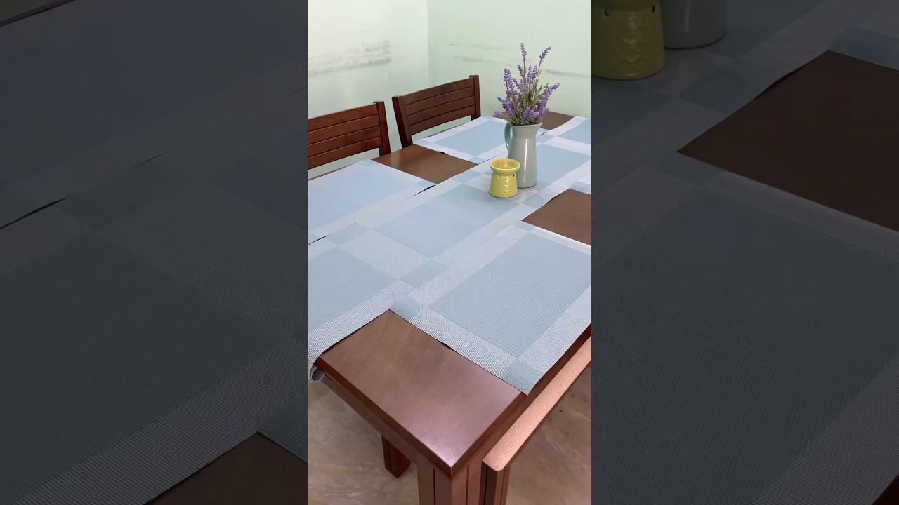 Dining table mat and Runner from Amazon 